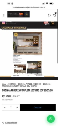 CRISTALEIRA LUMINÁ COM LED