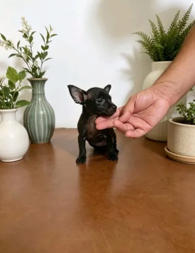 Pinscher Mini Ideal para Companhia