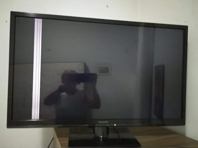 Tv Panasonic com problema no display 