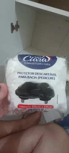 Protetores descartáveis para bacias de pés. 50 inudades