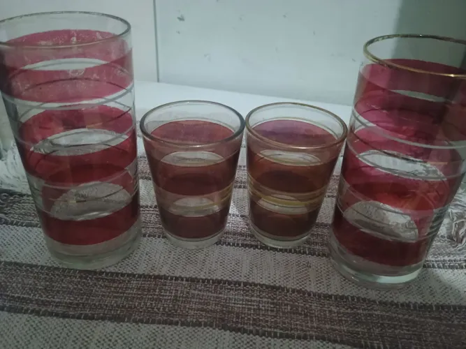 Copos modelo vintage para colecionadores ou reposição 