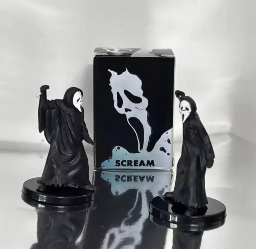 Boneco miniatura Ghostface Pânico