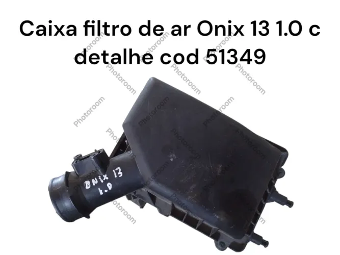 Caixa filtro de ar Onix 13 c detalhe