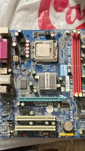 Placa mãe e processador