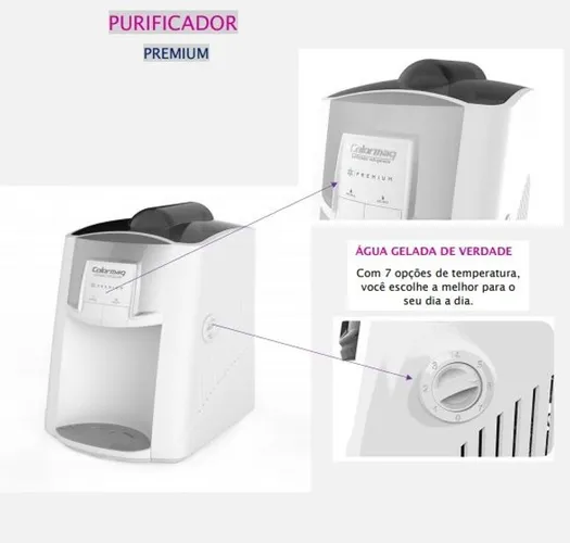 Purificador de Água Colormaq Premium<br><br>**novo na caixa**