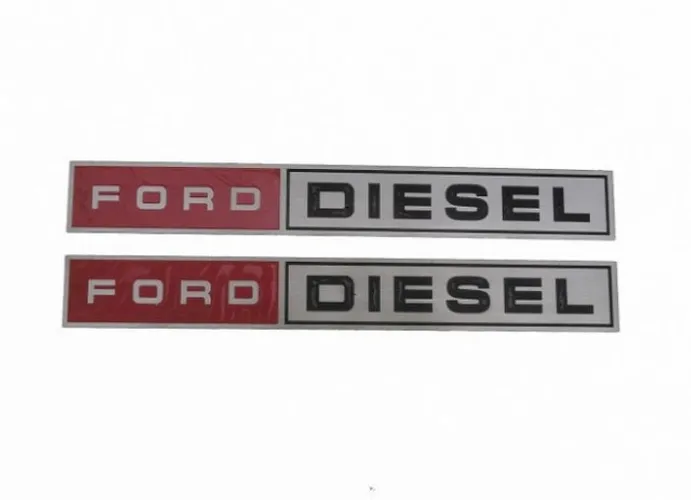 Chapinha Logo Lateral Ford Diesel Caminhões Antigos - Par