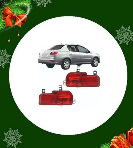 Lanterna Para-Choque Traseiro Peugeot 207 Modelo: Sedan  Ano: 2008 Até 2013