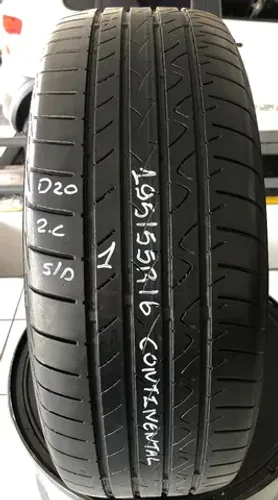 Pneu 195/55R16 Continental Contipowercontact 2 87H (seminovo) *1