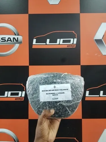 bolsa de air bag volanter sandero logan