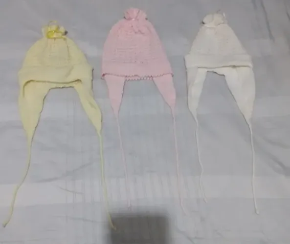 Kit toucas infantins
