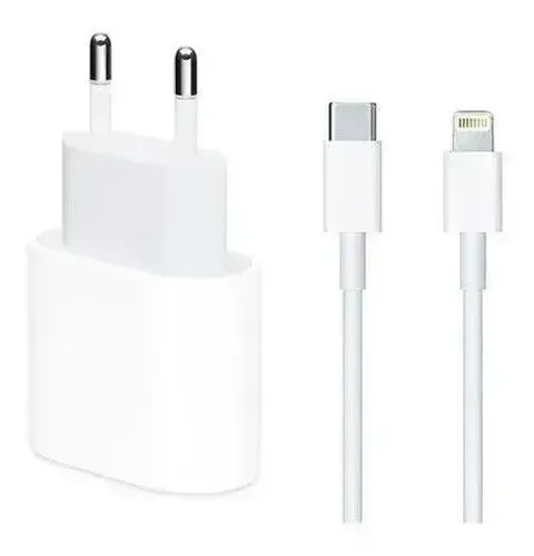 Carregador iPhone 8/ xr/ 11/12/ 13/14 pro max Completo Usb-C Apple - Produto Lacrado