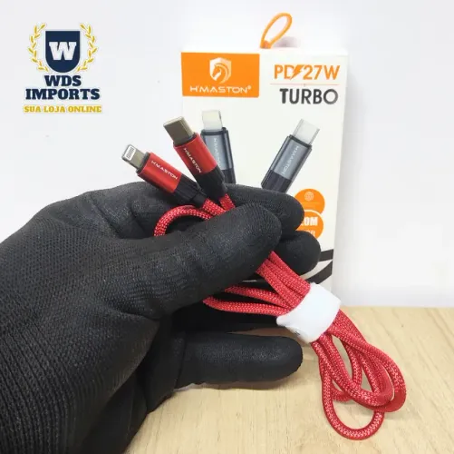 Cabo Carregador Tipo C + Ios