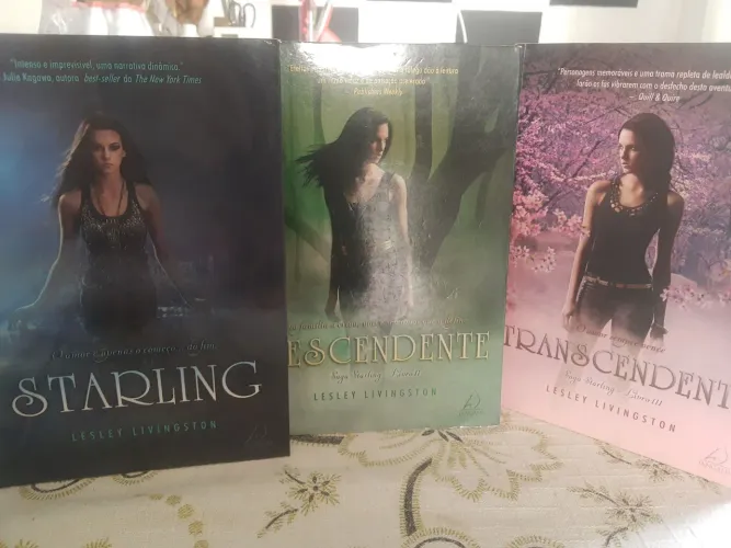 Trilogia Starling livros em bom estado 