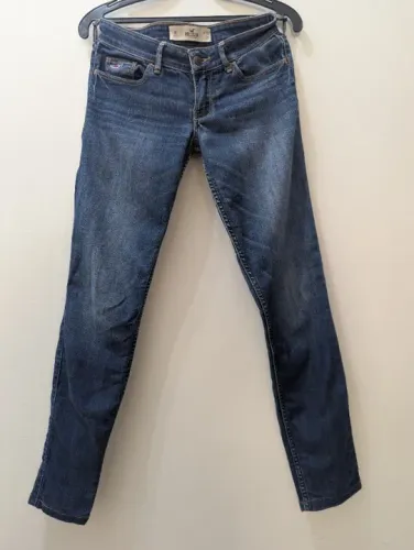 calça jeans hollister feminina skinny