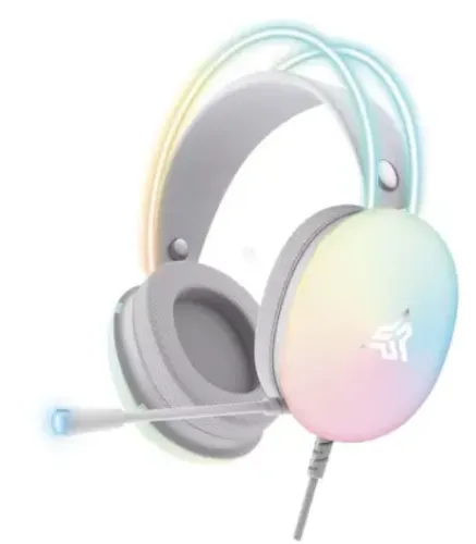 Headset Gamer Fone de Ouvido + Microfone Com Fio Knup KP-FN635 (USB + P2)  & Iluminação LE