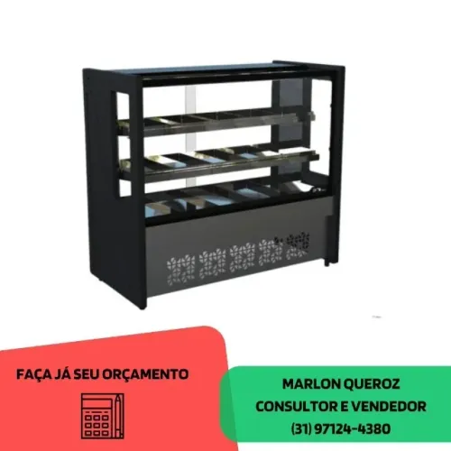 Balcão Estufa 1,25M Polar Novo