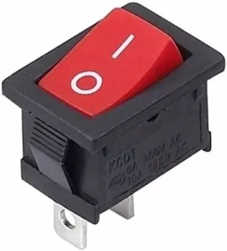 Chave GangorraKit 4 Unidades Kcd1-101 Liga/desliga 6a 250v 2t Arduino Automação COD-CP94
