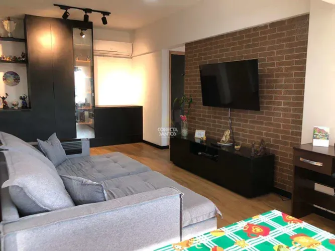 Apartamento 2 dorms, Macuco R$ 630 mil, Cod: 358