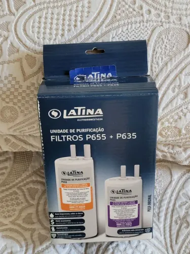 Refil Purificador Latina Filtros P655 + P635 NOVO Na Caixa