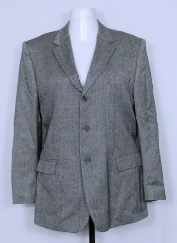Blazer lã batida espinha de peixe Brooksfield - Ref. 1173