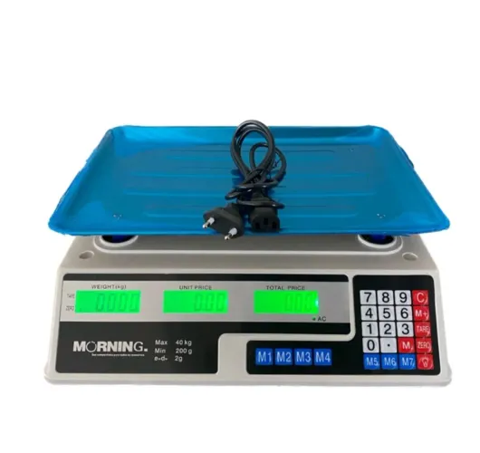 Balança digital ideal para comercio, feira, cozinha 40kg 3 mêses garantia de fábrica