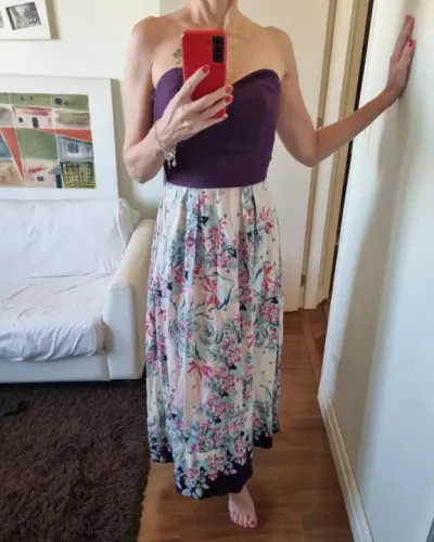Vestido antix usado 1 vez, p