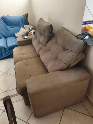 SOFÁ RETRATIL NOVO