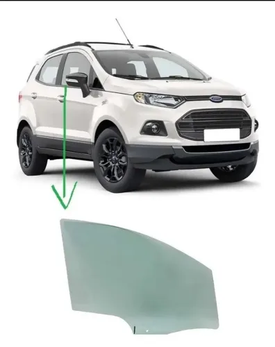 Vidro Lateral Dianteiro Lado Direito Porta do Passageiro Ford Ecosport 2015