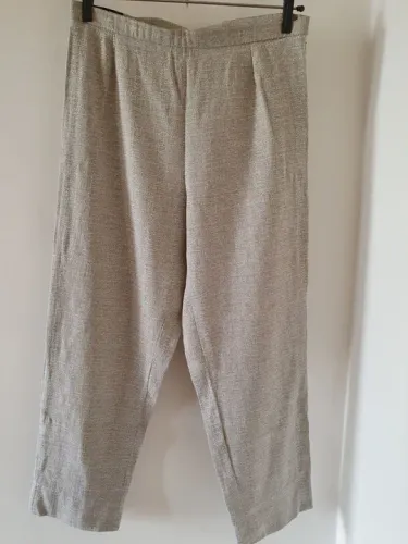 Calça de linho feminina 