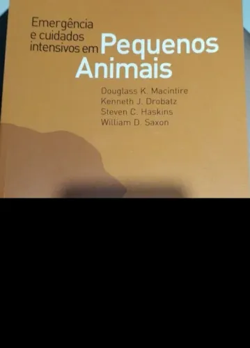 Livro  Emergência e cuidados intensivos em pequenos animais 