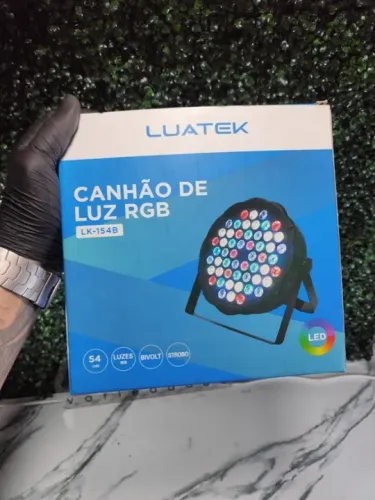Refletores Parled Strobo 64 Rgbw 54 Led 3w
