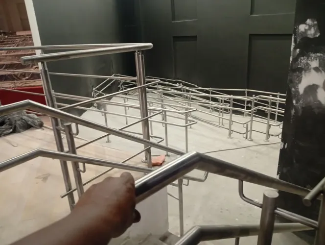 Corrimão inox
