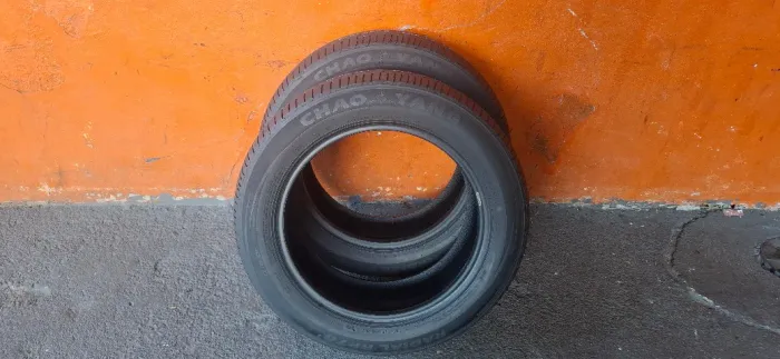 Par de Pneus Aro 16 Chao Yang 195 x 60 Radial RP76_Aceito Cartão
