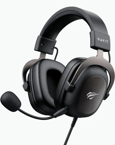 Headset Gamer Havit H2002d - Confortável e Som de Qualidade