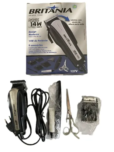 cortador de cabelo Britânia (14W)