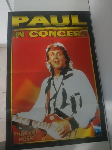 Kit 5 Posters Paul McCartney - In Concert e Outros