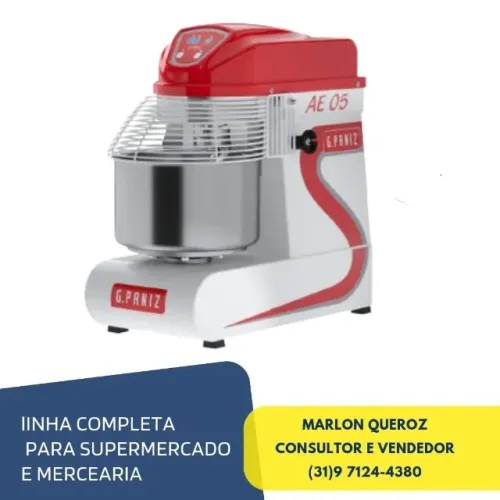 Amassadeira 5 KG Espiral G.Paniz Nova