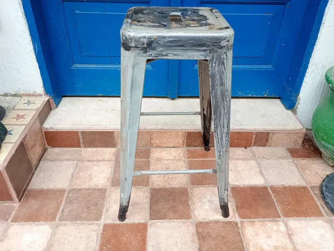 Banqueta de ferro 