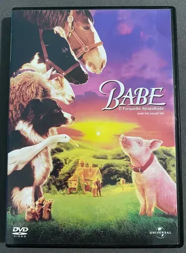 Dvd Babe O Porquinho Atrapalhado Dublado (Usado)