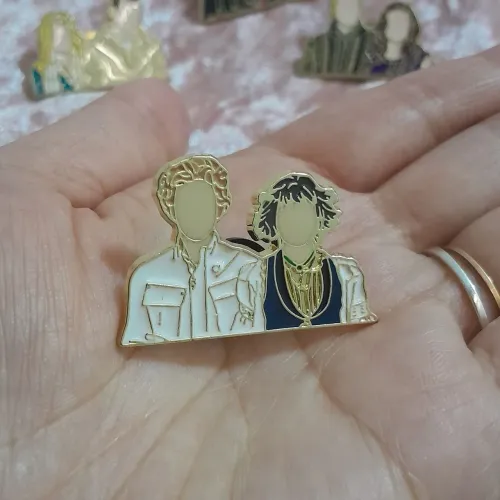 Broche / Pin Crepúsculo - Alice e Jasper