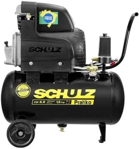COMPRESSOR SCHULZ 20 LITROS CSI6,6 PRATIKO