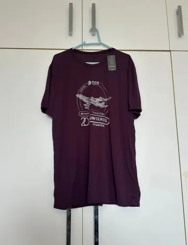 camiseta track&field - corrida do aeroporto de curitiba - nova (com etiqueta)