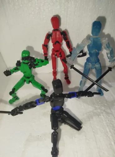 Action Figures Articuladas - Kit com 4