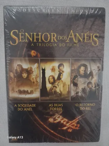 O Senhor dos Anéis (Lacrado)- Trilogia Completa em DVD
