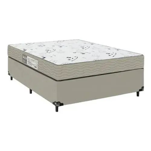 Cama Box Casal com Colchão