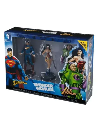 Box Superman, Mulher-maravilha. Lex Luthor - Edição Limitada
