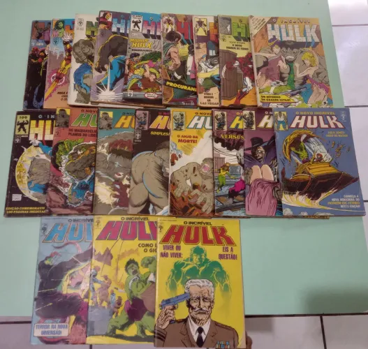 Vinte hqs formatinho abril jovem do incrível Hulk 