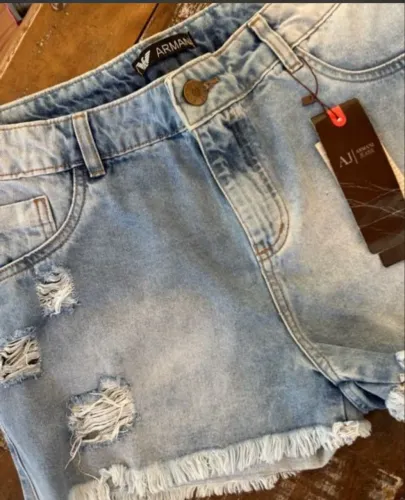 Shorts Jeans Armani Feminino TM44