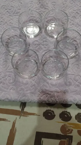 Taças lisas de vidro 300ml para sobremesa N° Nadir