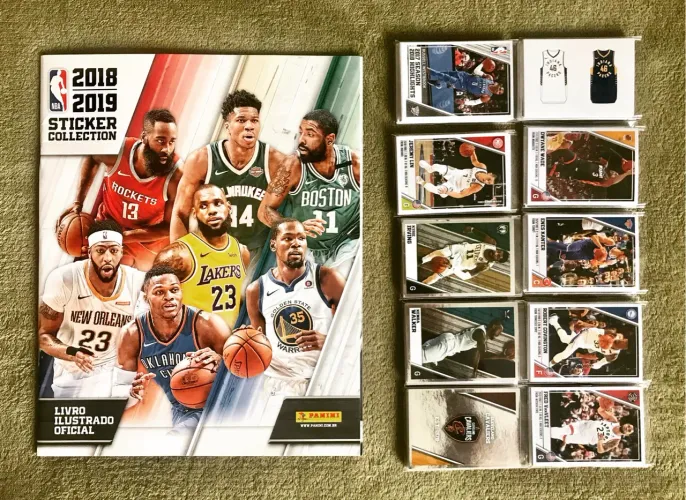 Álbum de Figurinhas NBA 2018/2019 Completo